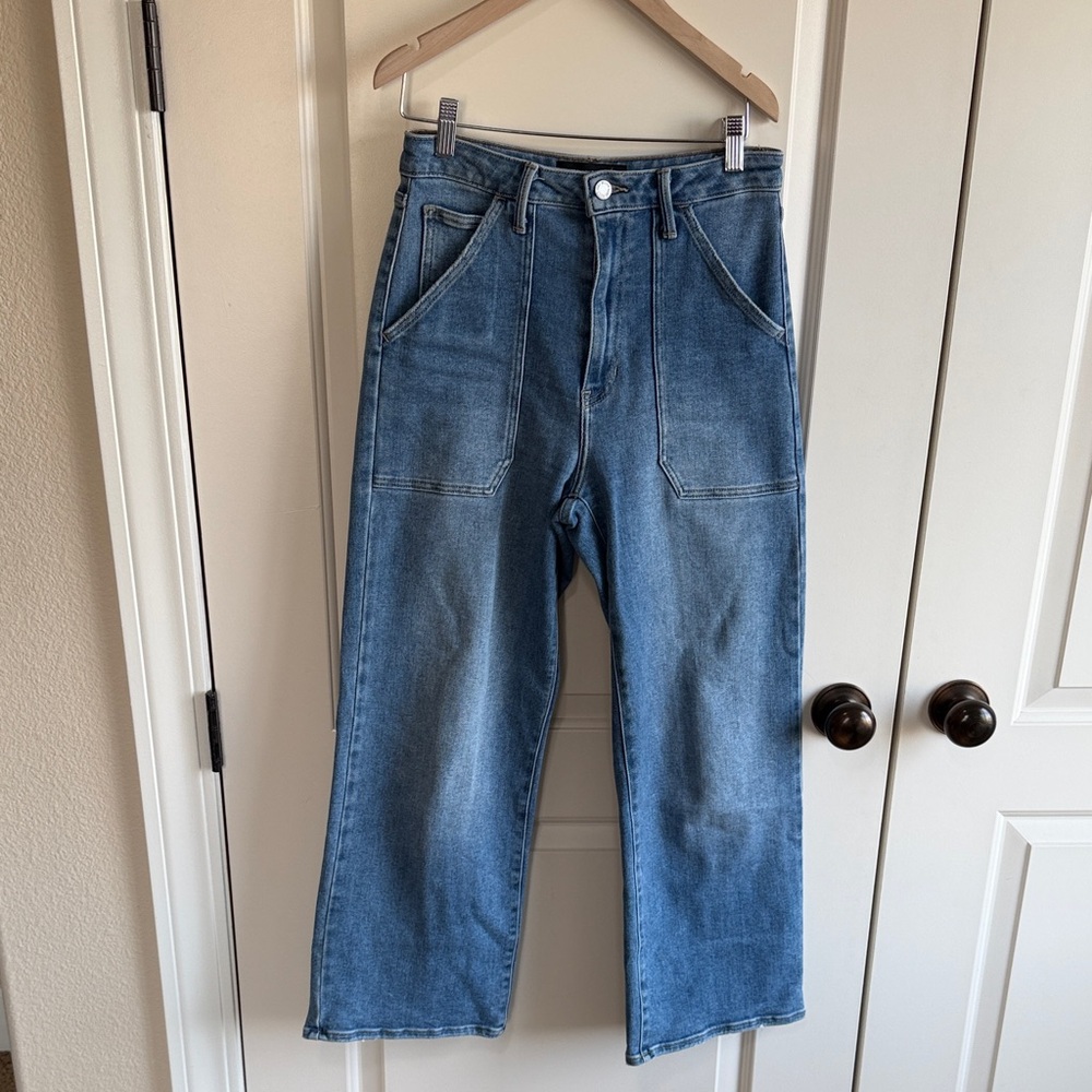 The Slim Wide Leg Jean